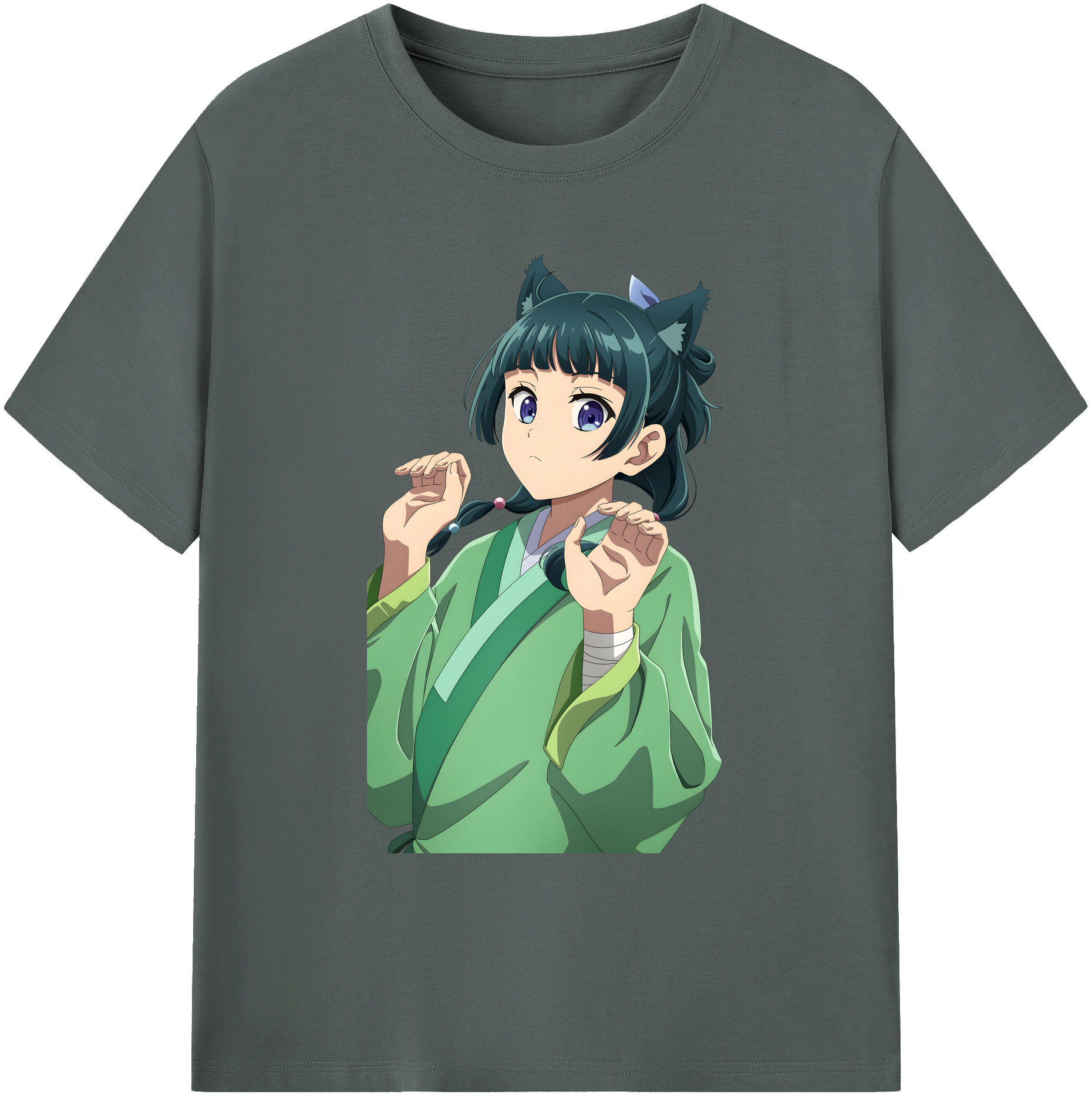 （画像用） 薬屋のひとりごと The Apothecary Diaries 綿100％ メンズ半袖Tシャツ｜肌触りやわらか＆通気性
